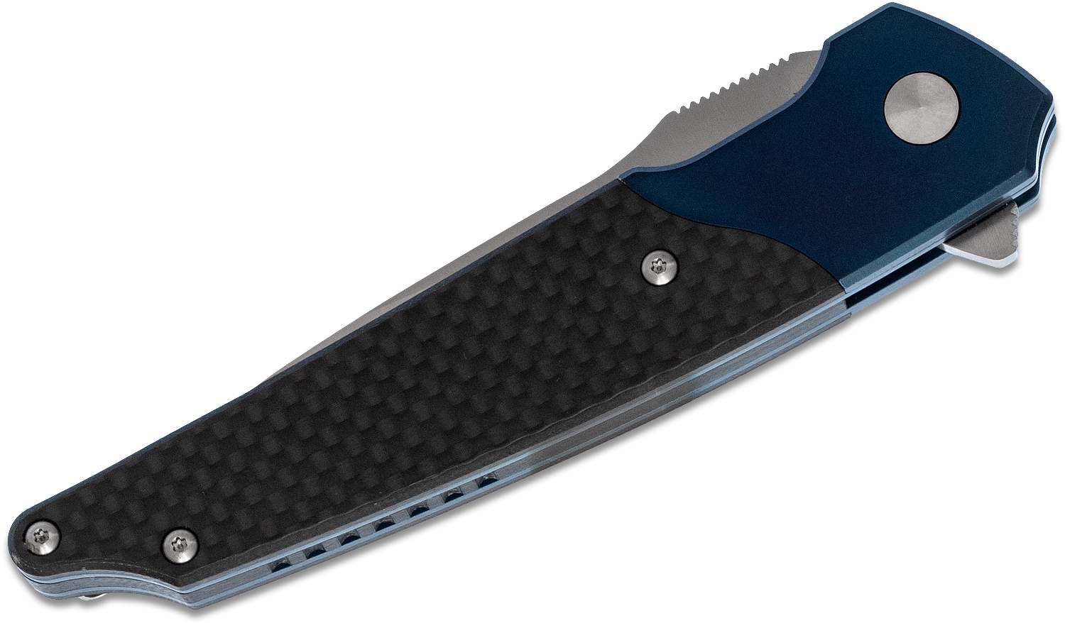 Sandvik Blue Amare Knives Pocket Peak Flipper Knife 3.5
