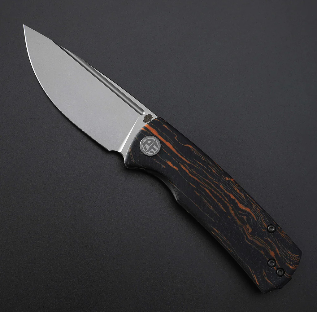 Petrified Fish PFP01X Mini Beluga Linerlock Front Flipper Knife 2.99 ...